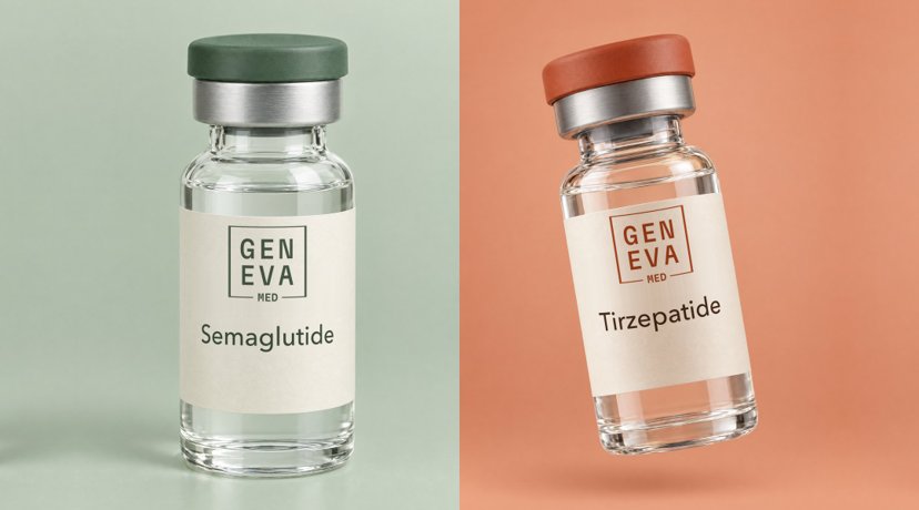 GENEVA semaglutide and tirzepatide vials