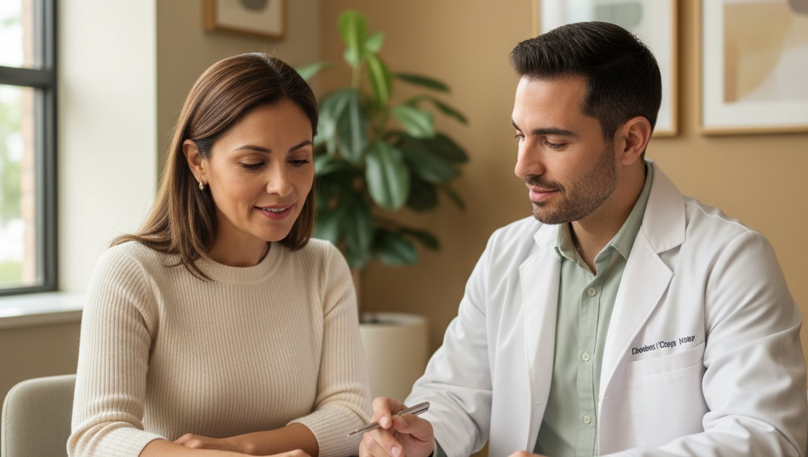 Hormone optimization consultation at GENEVA Med in Alpharetta
